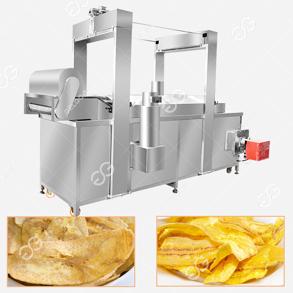 Small Scale Plantain Chips Making Production Machine 100kg/h 