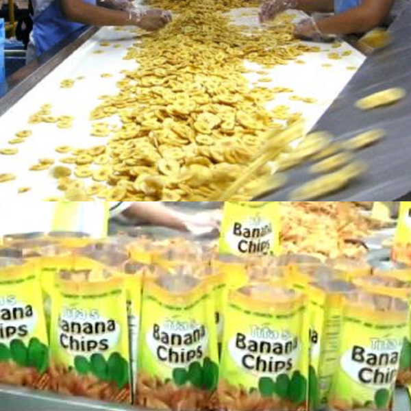 How are Banana Chips Made Commercially?