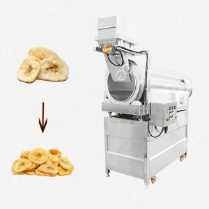 banana chips seasoning machine