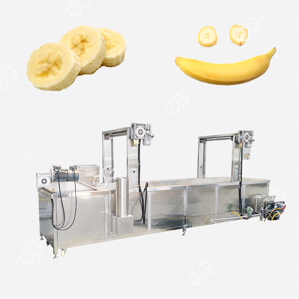 continuous banana chips blanching machine