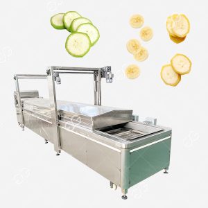 banana chips blanching machine