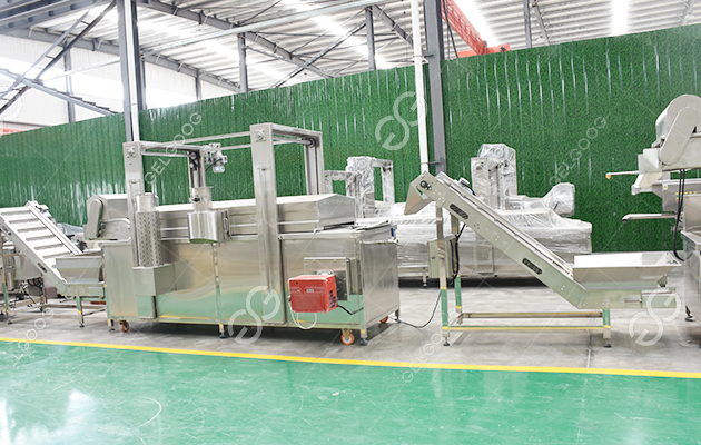 Show details of plantain chips making machine
