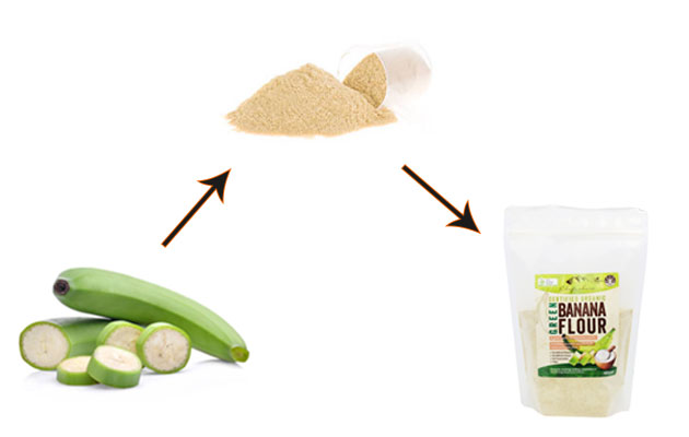 Commercial Plantain Flour Production Process