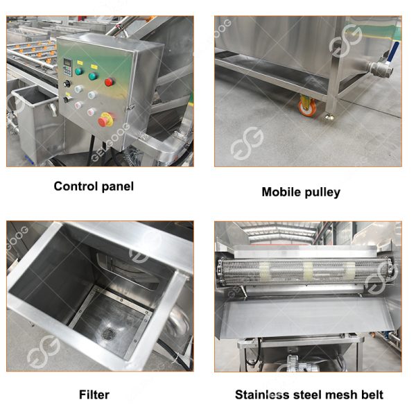 Industrial Banana Washing Cleaning Machine For Sale