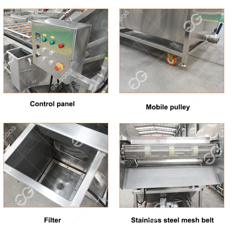 Industrial Banana Washing Cleaning Machine For Sale