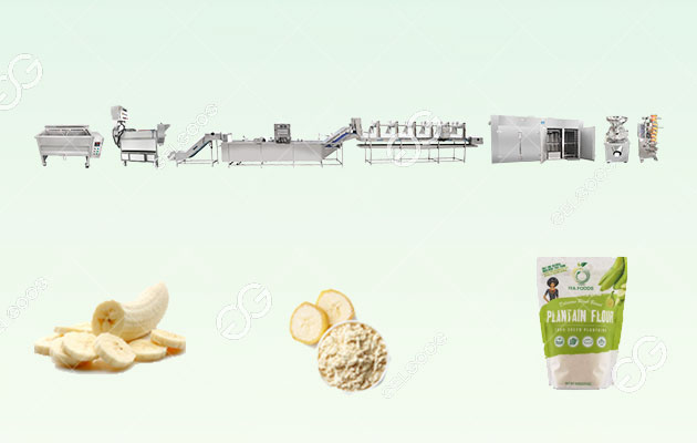  banana powder production line
