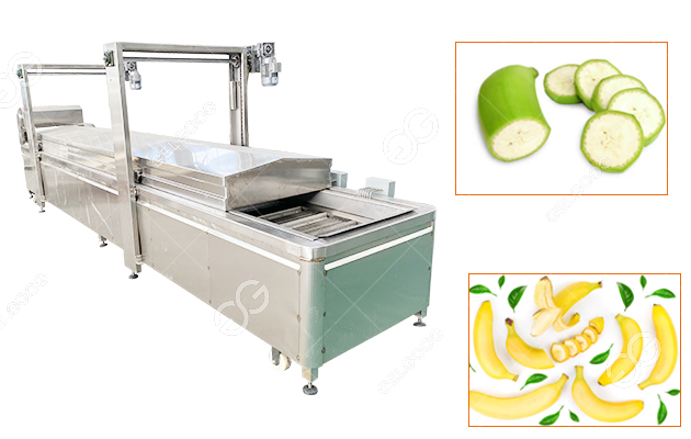 Continuous Plantain Chips Blanching Machine For Sale