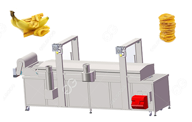 commercial plantain chips fryer machine
