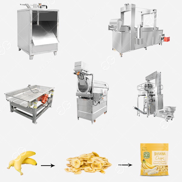 banana chips processing machine