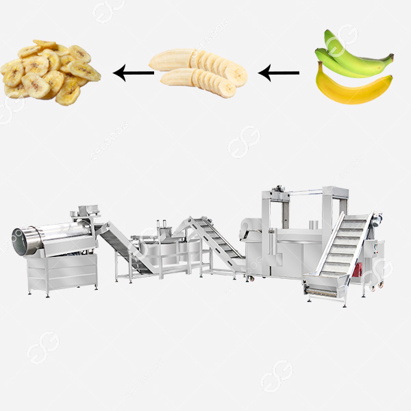banana chips processing equipment