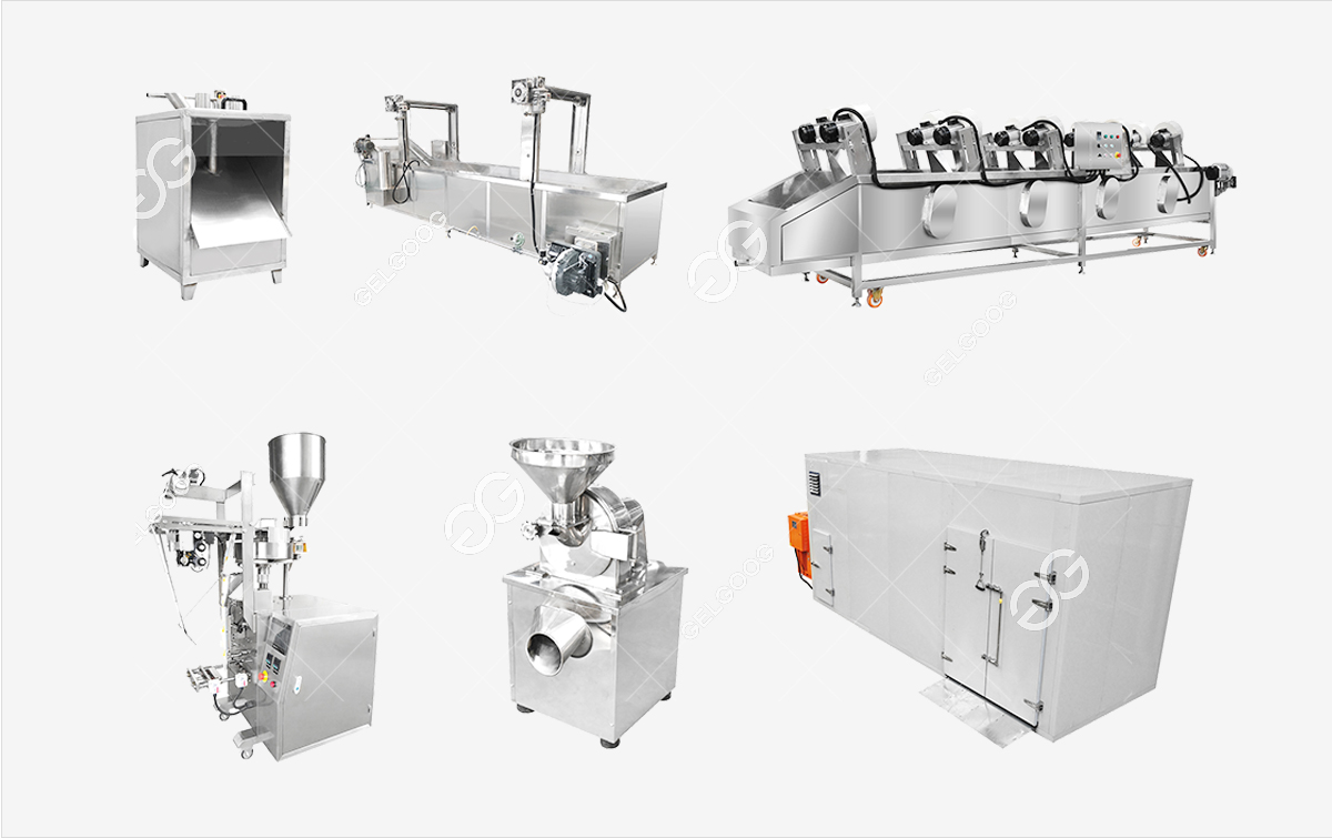 banana powder production line