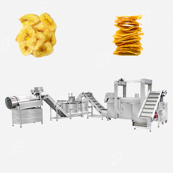 machine for banana chips