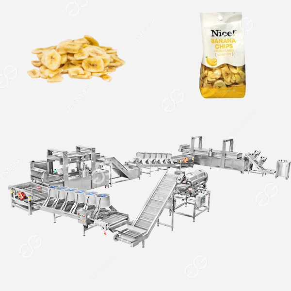 fully automatic banana chips making machine
