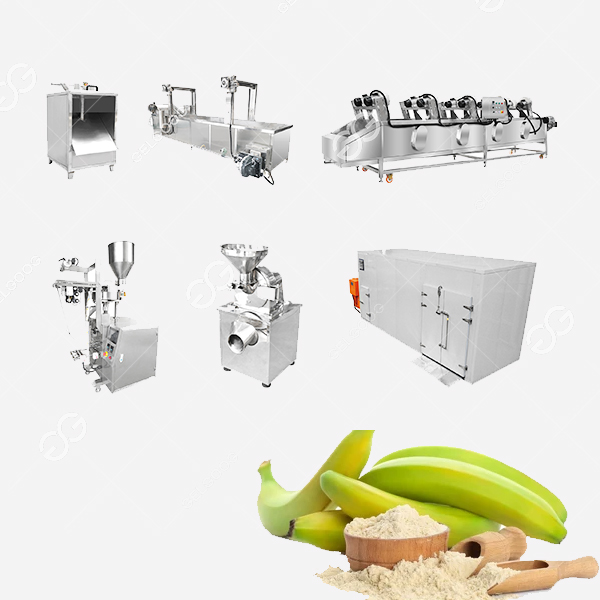 banana powder manufacturing machine