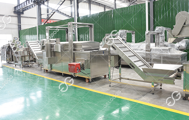 banana chips production line