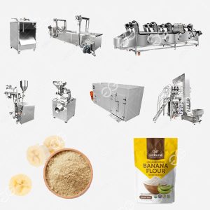 banana powder processing plant