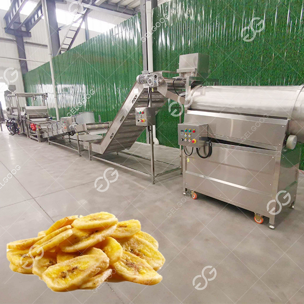 Fully automatic banana chips making machine