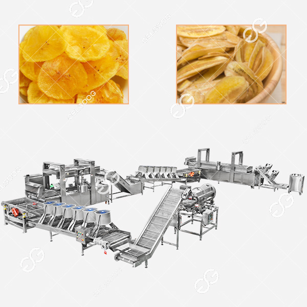 banana plantain chips production line