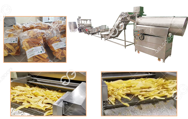features of banana chips making machine 