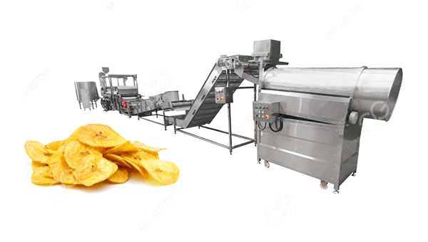 machine for plantain chips production