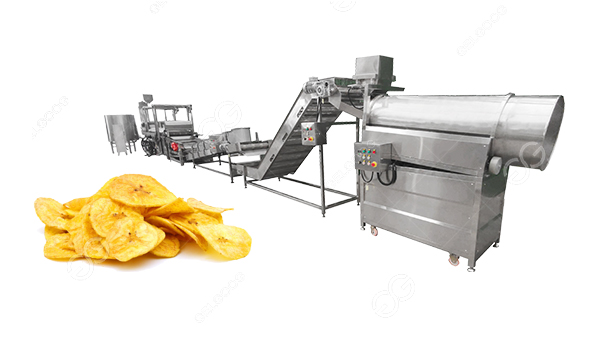 Machine for Plantain Chips Production