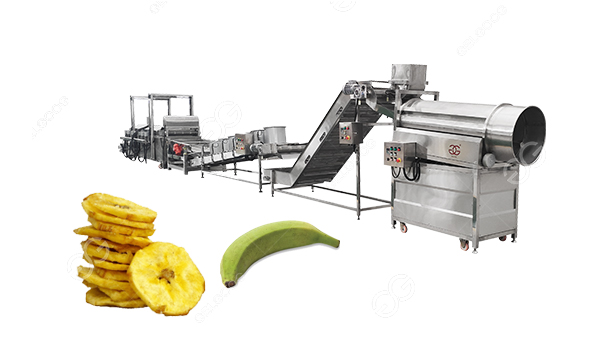 plantain chips produiction line