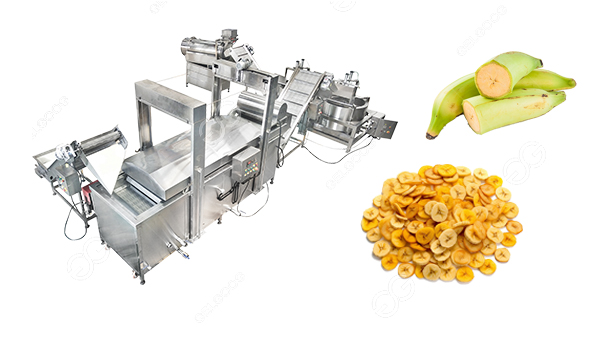 Brazil Customer Ordered Banana Chips Production Line