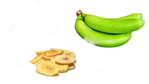 how are banana chips manufactured