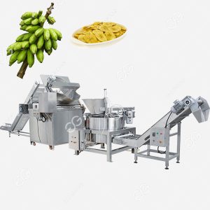 banana chips making plant