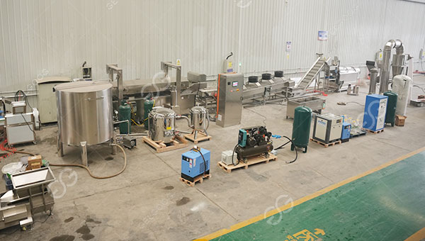 banana processing plant