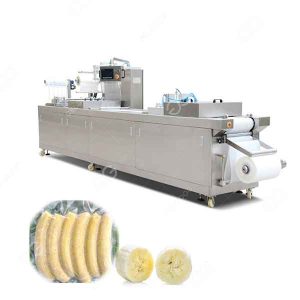 Vacuum packing machine for banana